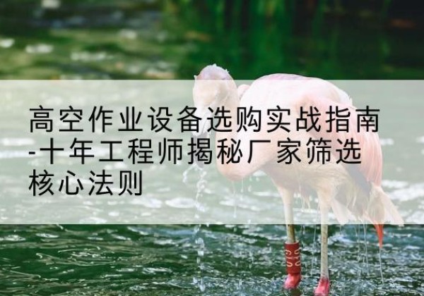 达日剪叉式升降机厂家-高空作业设备选购实战指南-十年工程师揭秘厂家筛选核心法则